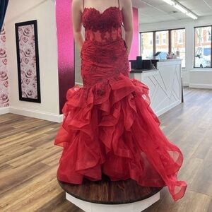 Prom Dress - Red